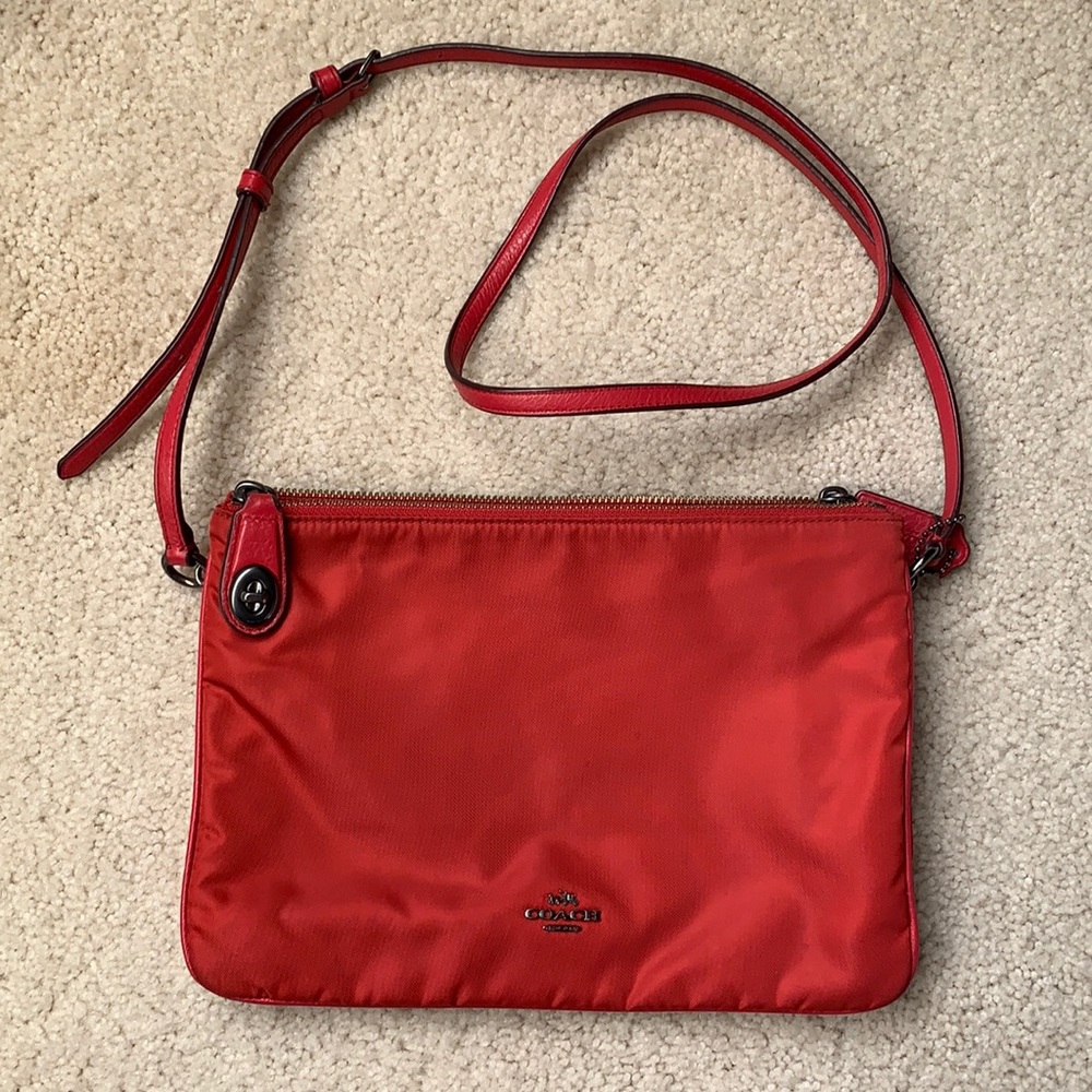 Coach Red Crossbody Bag